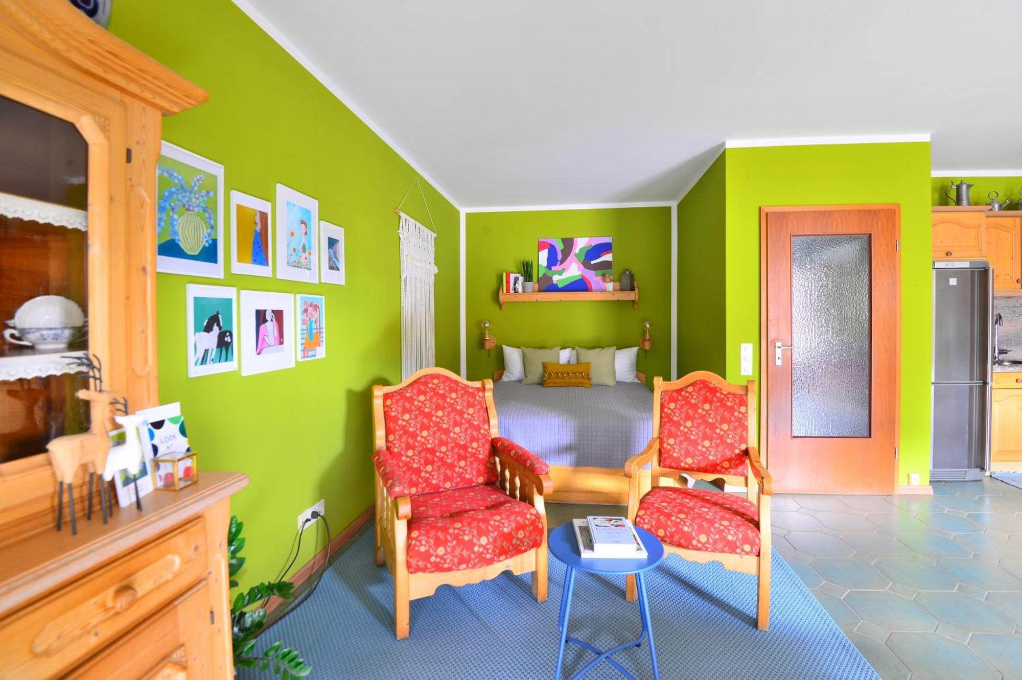 Kandinsky Apartment การ์มิช-พาร์เทนเคียร์เชน ภายนอก รูปภาพ